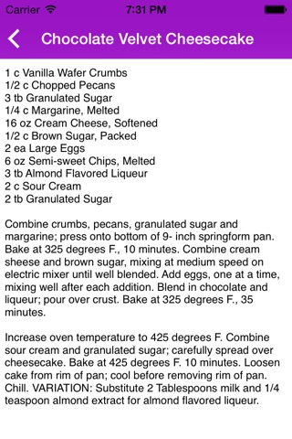 Quick and Simple Cake Recipes screenshot 3