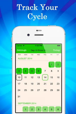 Women Calendar with Baby Gender Predictor and Fertility Calculator screenshot 2