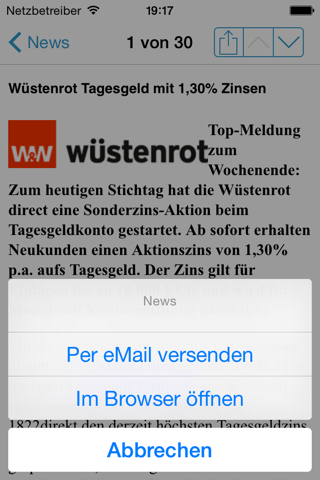 Tagesgeld-News.de screenshot 2