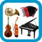 Let the kids and children explore the world of musical instrument by sound applications on your iPhone and  iPad