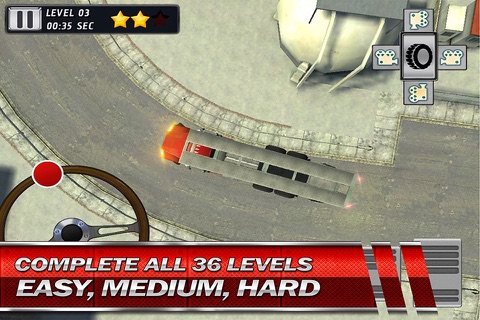 Truck parking 3D Monster Construction Trucks Driving Simulator Race Game screenshot 3