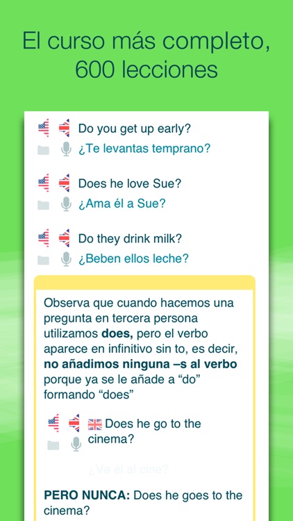 Aprender Inglés con Wlingua - Curso y Vocabulario
