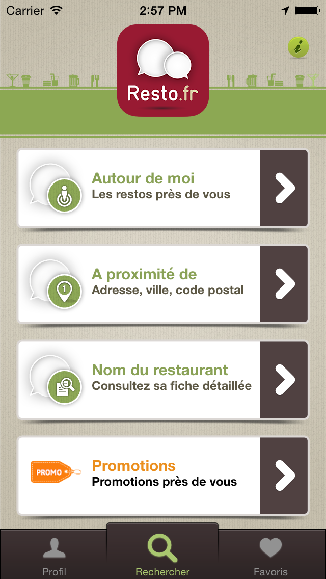 How to cancel & delete Resto.fr. from iphone & ipad 1
