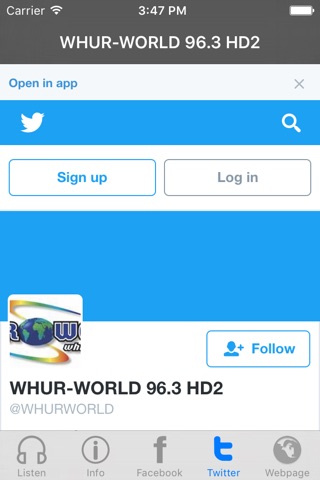 WHUR-WORLD 96.3 HD2 screenshot 3