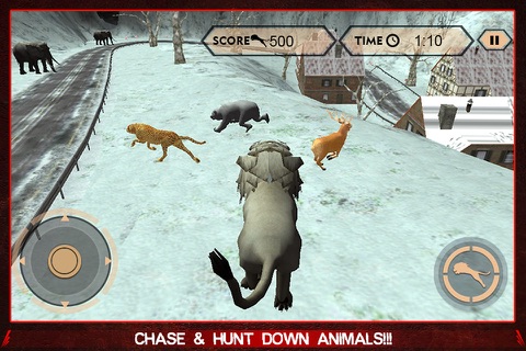 Wild Lion Attack Simulator 3D – Play role of a deadly predator & show killer instinct screenshot 4