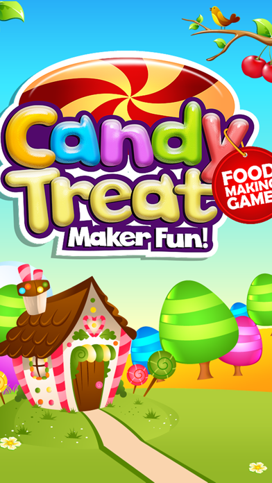 キャンディ食品料理ゲーム 子供のための狂気のキッチンを楽しく 女の子のための最高の無料ゲームのおすすめ画像1