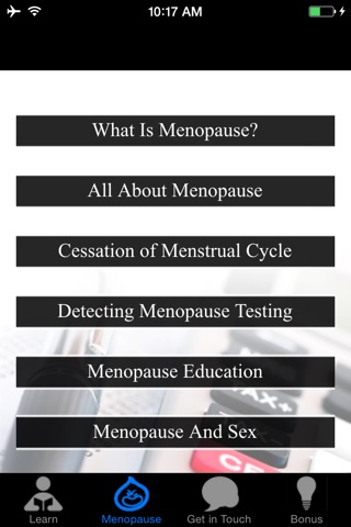 Signs And Symptoms of Menopaus screenshot 2