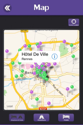Rennes City Offline Travel Guide screenshot 4