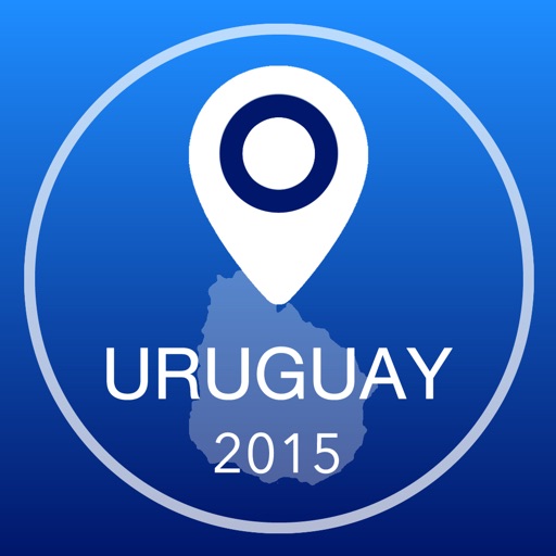 Uruguay Offline Map + City Guide Navigator, Attractions and Transports icon
