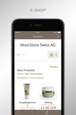 MoorStore Swiss AG screenshot 4