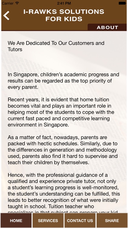 I-RAWKS SOLUTIONS FOR KIDS