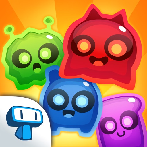 oNomons Journey - Puzzle Matching Adventure Game with Jelly Monsters iOS App