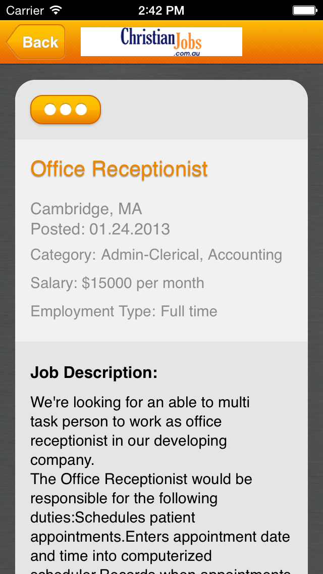 Screenshot #3 pour Christian Jobs Australia