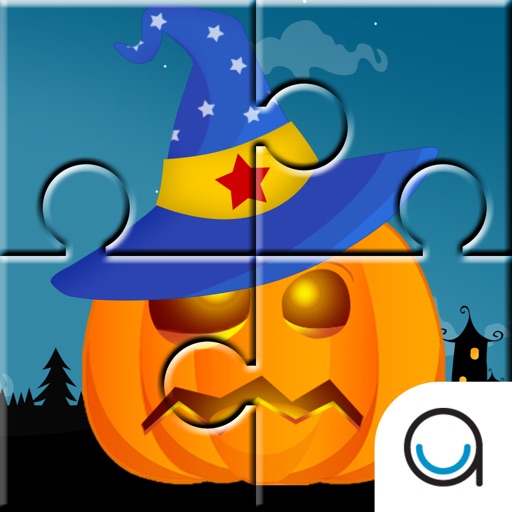 Halloween Jigsaw Puzzles for Toddlers and Kids FREE icon