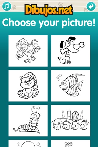 Animals Coloring Pages for kids screenshot 3