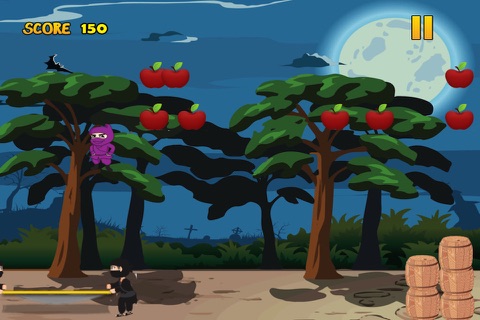 Action Ninja Hero - Jump High For A Fruit Maniac Stampede screenshot 3