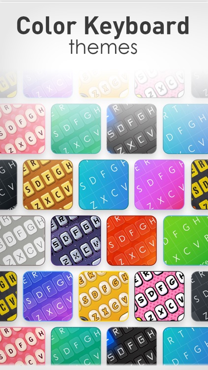 Color Keyboard Themes Pro  - new keyboard design & backgrounds for iPhone, iPad, iPod