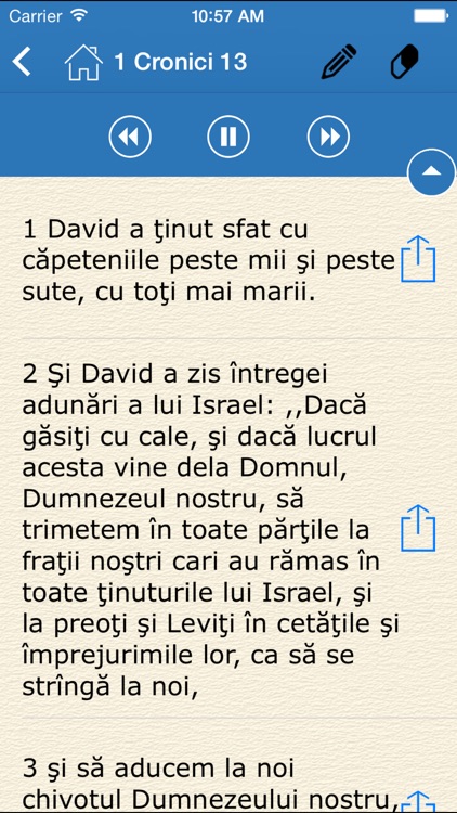 Audio Bible - Biblia Cornilescu (The Holy Bible in Romanian) screenshot-3