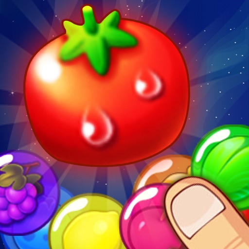 Click Fruit Bubbles Icon