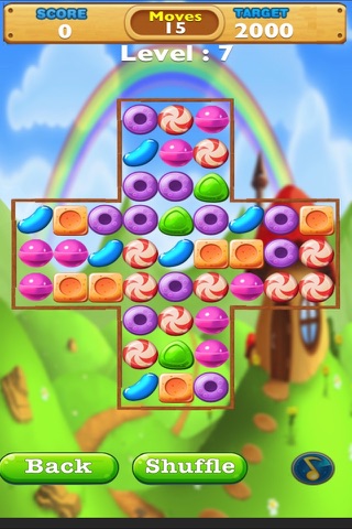 Crazy Candy : The case fun crazy Matching link game screenshot 3