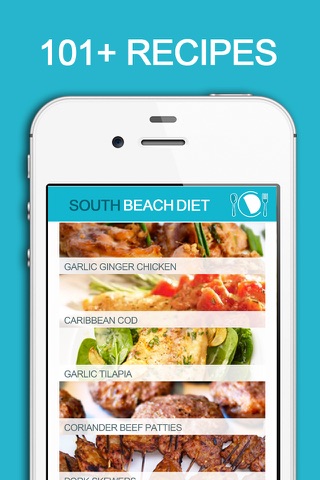 South Beach Diet Recipes Plus screenshot 2