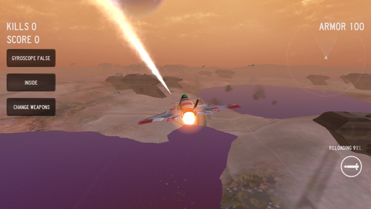 Mars Sky Attack 3D - skyforce 2015