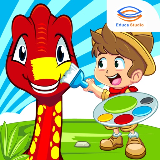 Marbel Mewarnai Dinosaurus iOS App
