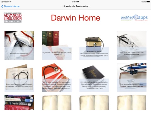 RCP Neonatal. Darwin Home. screenshot 2