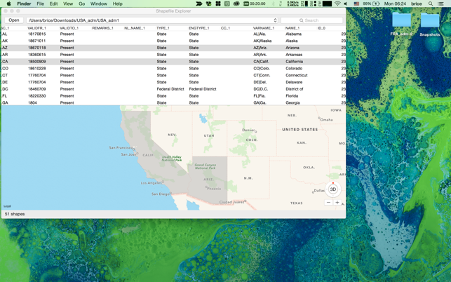 Shapefile Explorer