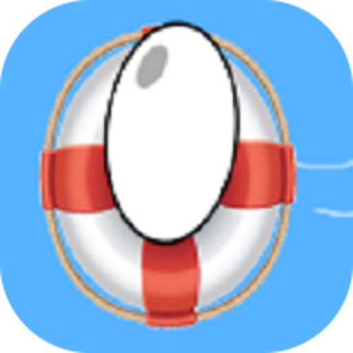 Egg Water Skiing Icon