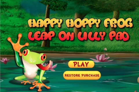 Happy Hoppy Frog Leap on Lilly pad screenshot 3