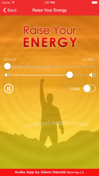 Raise Your Energy by Glenn Harrold: Self-Hypnosis Energy & Motivation screenshot-2