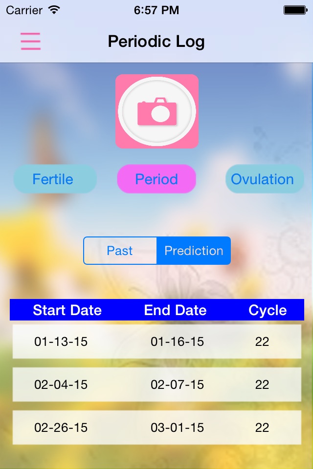Ovulation Predictor screenshot 2