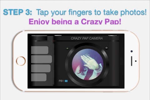 Crazy Pap Camera - the fun paparazzi camera! screenshot 3