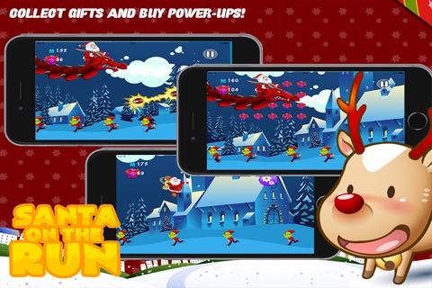 Santa on the Run Free: The Impossible Christmas Mission Game screenshot 2