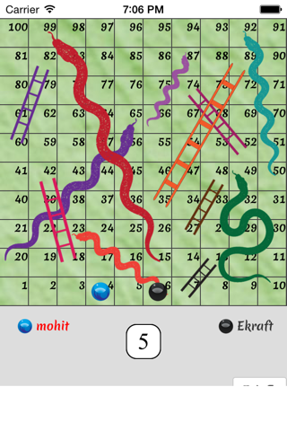 Snakes And Ladders Board Game screenshot 2