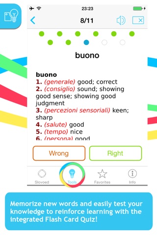 Italian <-> English Slovoed Classic talking dictionary screenshot 4