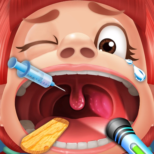 Little Throat Doctor - kids games Icon