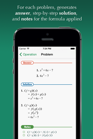 FX Algebra for Education screenshot 3