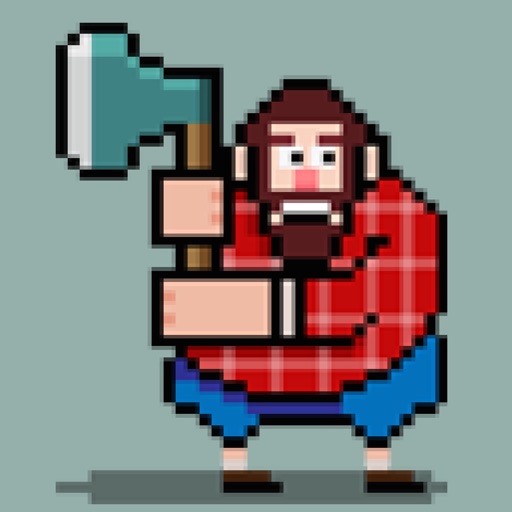 Crazy Lumberjack Icon