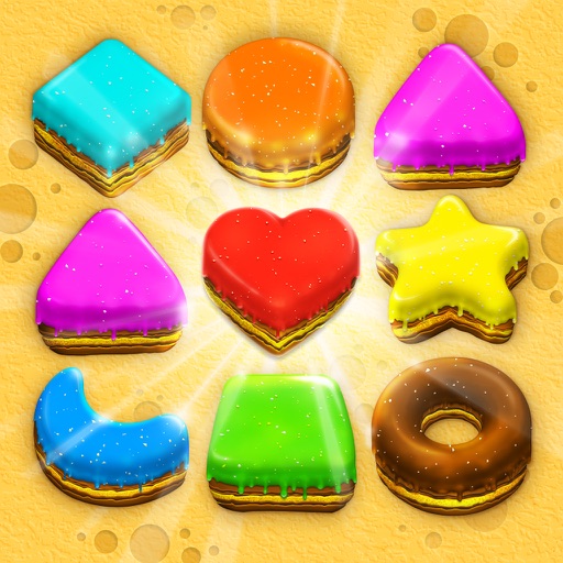 Cookie Saga: The Sweetest New Match 3 Puzzle Game iOS App