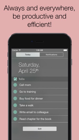 ToDo Clear List - intuitive tasks manager and simple reminde(圖2)-速報App