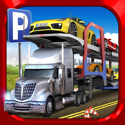 Car Transport Truck Parking Simulator - Real Show-Room Driving Test Sim Racing Games iOS App