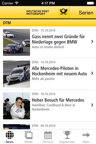 Deutsche Post Motorsport screenshot 2