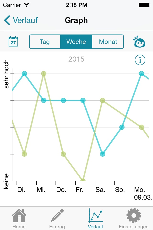 MS-Tagebuch screenshot 2