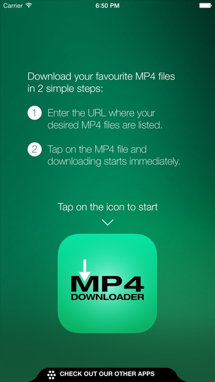 MP4 Downloader: video file download in 2 easy steps screenshot-0