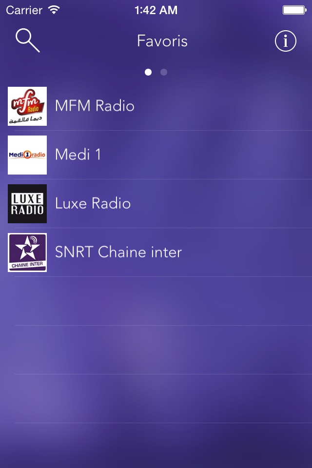 maRadio screenshot 2