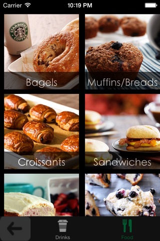 Nutrition Guide for Starbucks screenshot 2