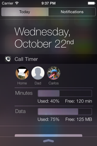 Call Timer screenshot 2