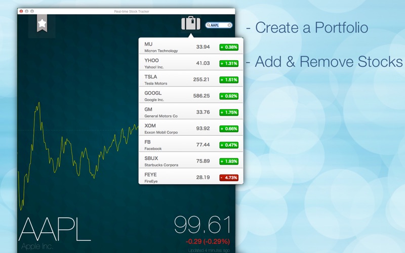 Real-time Stock Tracker - stocks &amp; news thumbnail 3